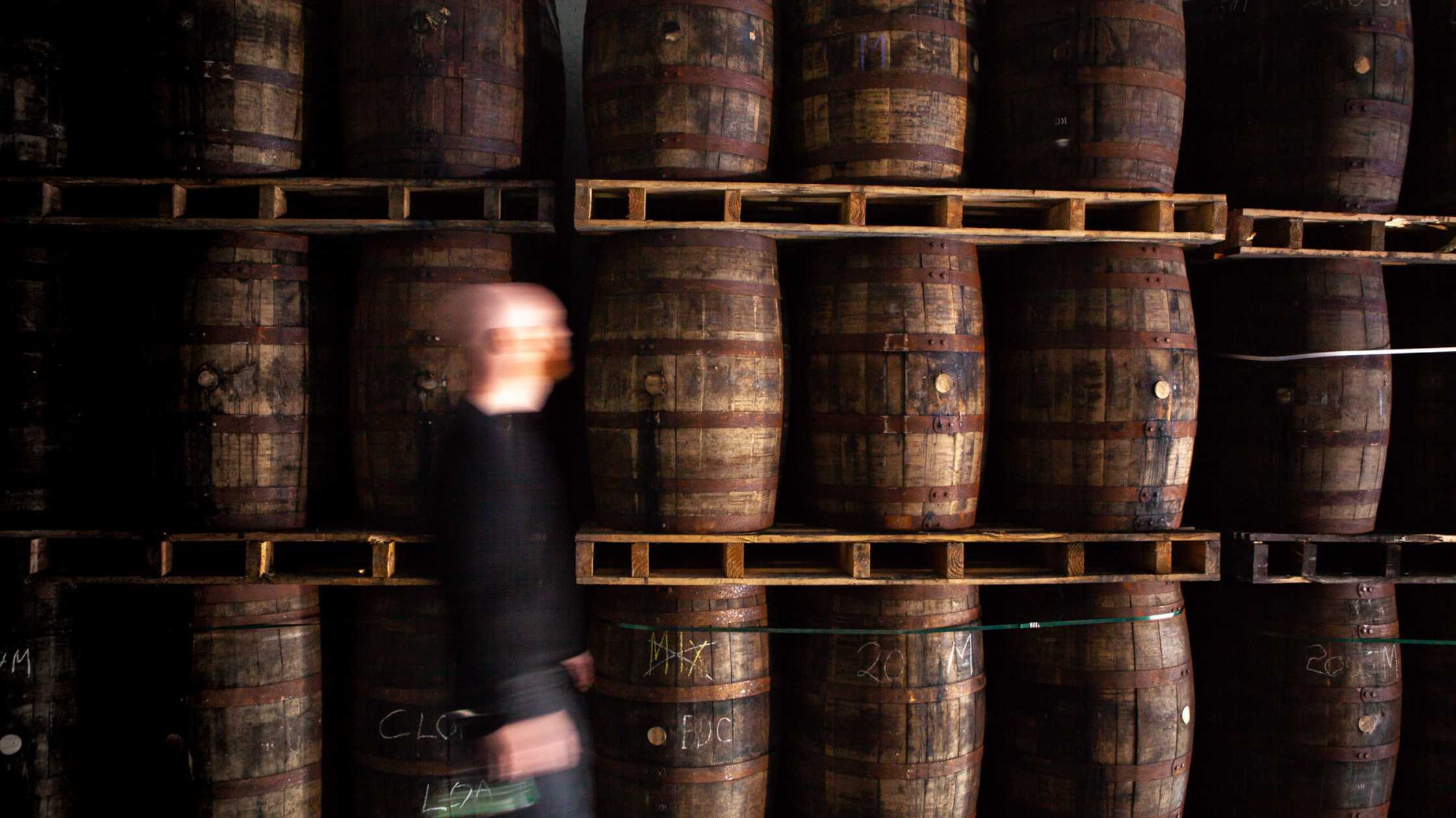 Casks Stacked